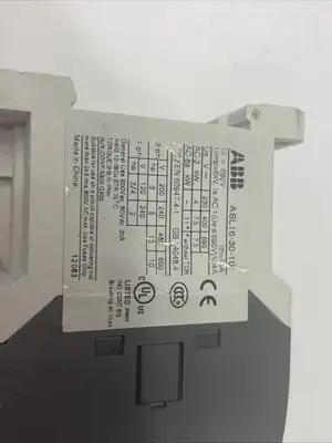 Used ABB 3-Phase Motor Contactor 24VDC 3-Pole PLC Contactors Michigan US | Maverick Industrial Sales #1392653