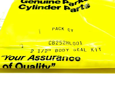 NEW PARKER CB252HL001 2 1/2 INCH BUNAN CYLINDER BODY KIT