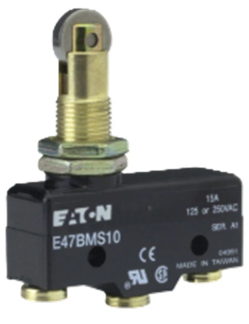 Eaton E47BMS10 Precision Limit Switch, Roller Plunger, SPDT Form C [New]