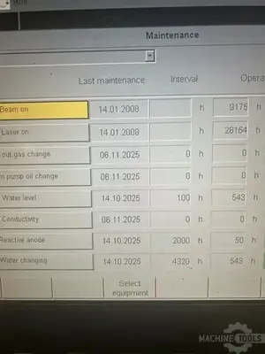 USED 2008 TRUMPF TRULASER 5060