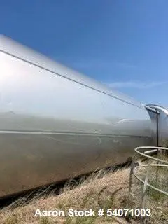 Used Berlie-Falco 304 Stainless Steel Tank | 11,359 Gallon | Dish Top | Cone Bottom | 33' H | Built 2016