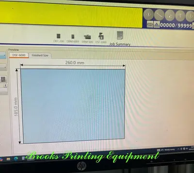 Duplo DBMi Saddle System with DSF-CFL Sheet Feeder & Cover Feeder, 2015