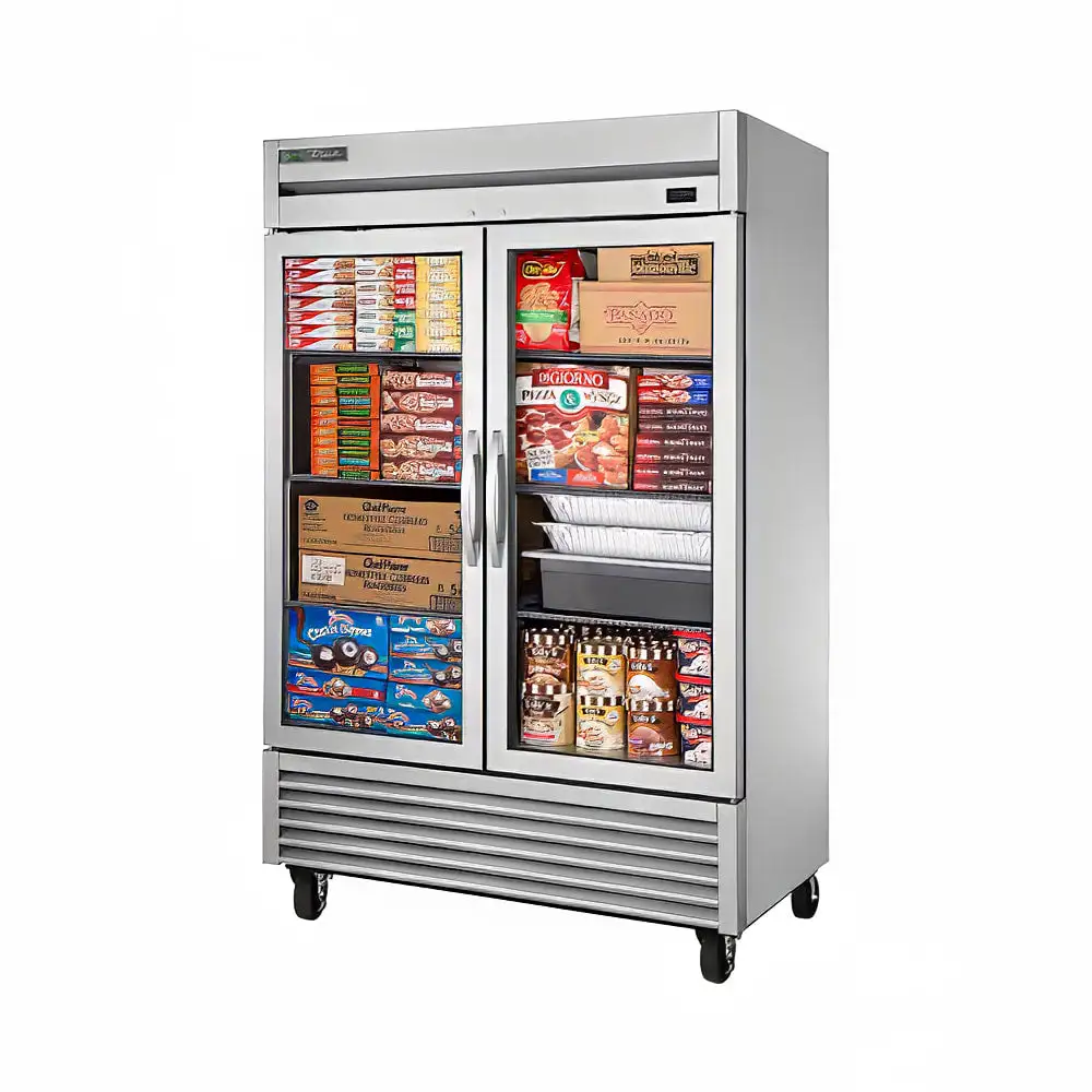 Used True TS-49FG-HC~FGD01 Display Freezers Illinois US | Falcon Restaurant Supply #1374262