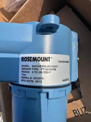 NEW 2013 ROSEMOUNT EMERSON 644HAE5M5J6C1Q4G1