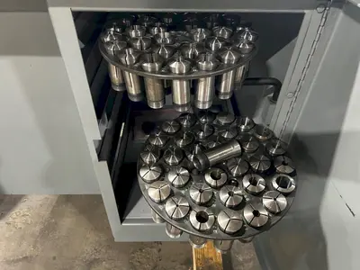 Used 1997 HARDINGE HLV H Precision Lathes Illinois US | BLUMBERG MACHINERY COMPANY #1369351