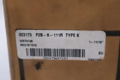 NEW Dodge 023173 P2B-K-111R 1-11/16" Tapered Roller Bearing Pillow Block Type K