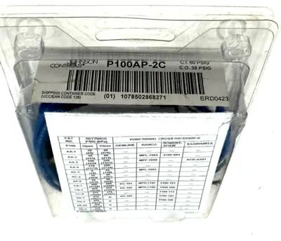 NEW JOHNSON CONTROLS P100AP-2C PRESSURE CONTROL SWITCH P100AP2C