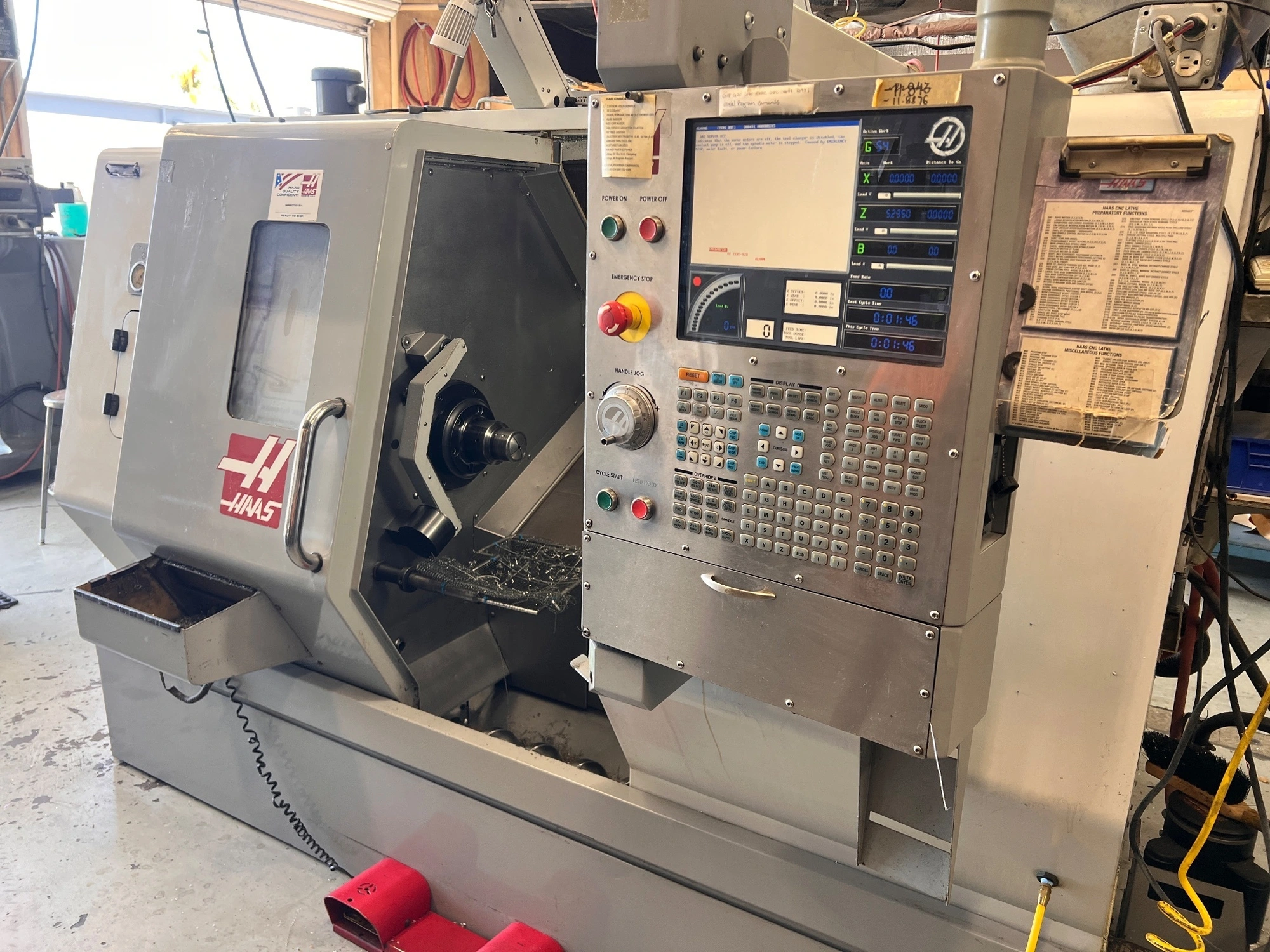 Used 2007 HAAS SL-20T CNC Lathes California US | PM Machines #1394144