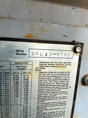 Used 1999 LINK-BELT LS-218H Crawler Cranes Tennessee US | Ran Equipment #1403727