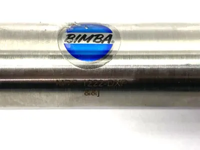 USED BIMBA PNEUMATIC CYLINDER 22" STROKE 1/4" BORE