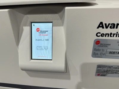 USED Beckman Coulter Avanti J-15R IVD