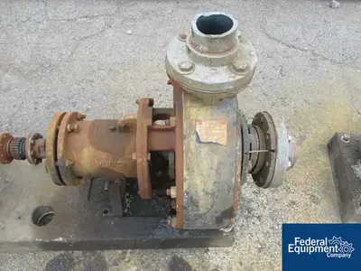 USED Wanner Engineering 4" x 3" Stan-Cor Centrifugal Pump, Type A40, Kynar