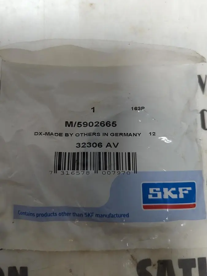 Used SKF 32306 AV Misc Electrical & Power Parts Ohio US | Surplus Asset Holdings #1240801
