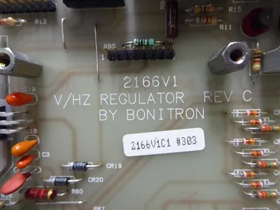 Bonitron 2166V1 V/Hz Regulator Board Rev. C Used
