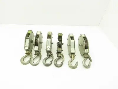 Zimmerman Ingersoll Rand 10444 Air Balancer Load Block Single Pulley Sheave
