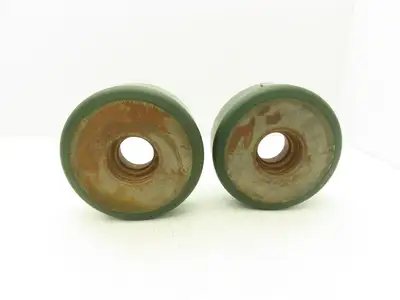 Raymond Thombert 2575A0 Industrial Wheel Resilient Solid 7x3.62" T103N Lot of 2