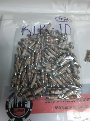 Used LITTELFUSE KLK10 Miscellaneous Equipment (Electrical & Power) | Surplus Asset Holdings #1197674