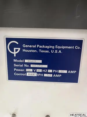 General Packing Equipment VFFS Bagger
