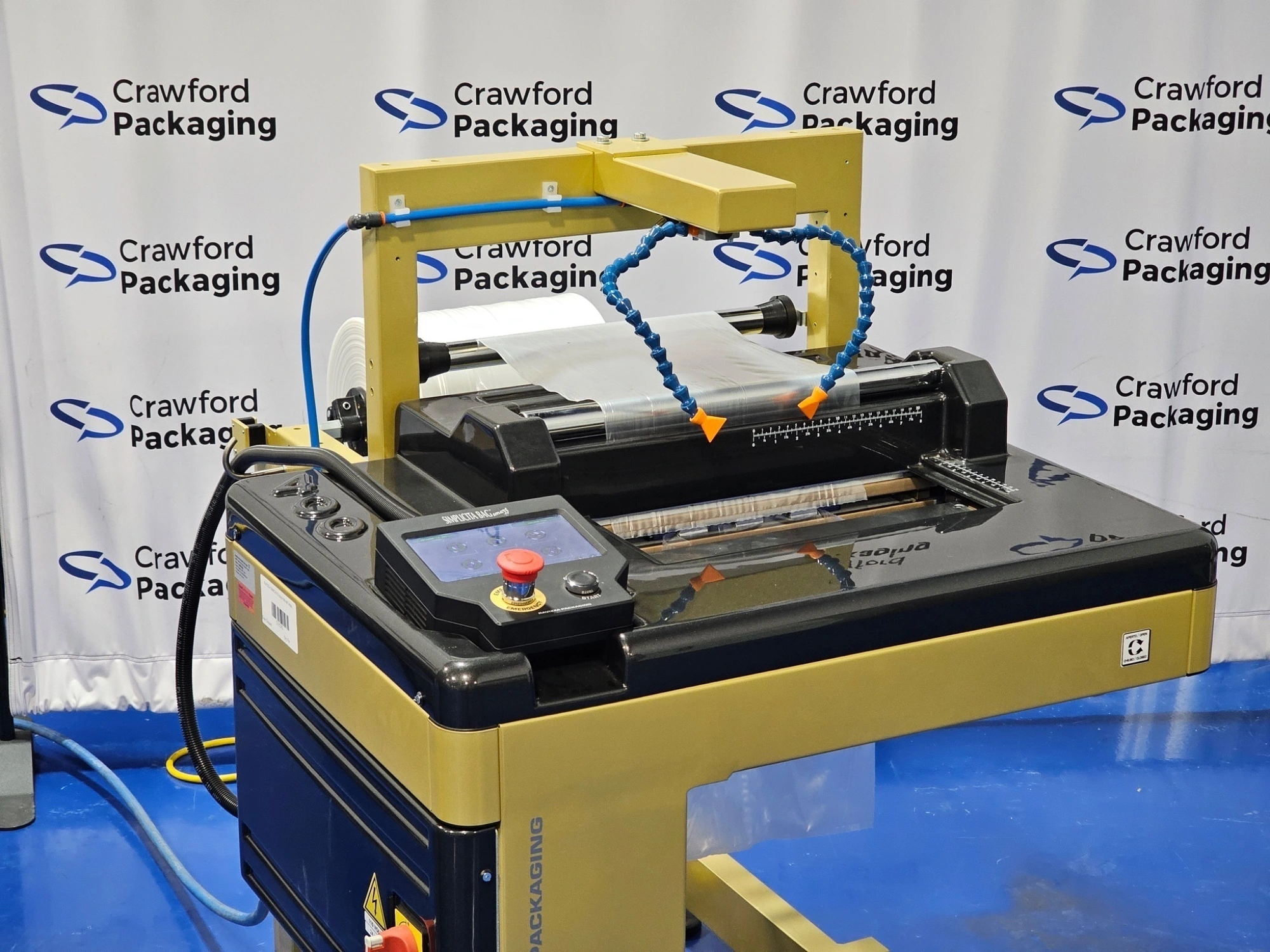 New | in-Stock 2024 Ravizza Packaging USA Corp 400H Vertical Form Fill Sealing Machines (VFFS) Ontario CA | Crawford Packaging #1276712