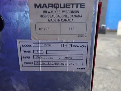 Used MARQUETTE 12207 Welding Machinery (Other) Ohio US | HGR 24 #887230