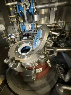 Ellerwerk 734 C cGMP perforate basket centrifuge, 316SS.