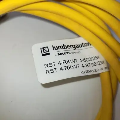 New | in-Stock LUMBERG AUTOMATION LUMBER AUTOMATION RST4-RKWT4-602/2M - 2 METERS LONG *NEW* Misc Electrical & Power Parts | ND Industrial Surplus #1220531