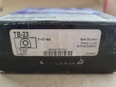 NEW SEALMASTER TB23 1-7/16"