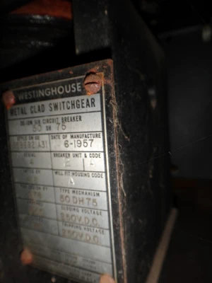 USED WESTINGHOUSE 50-DHP-75