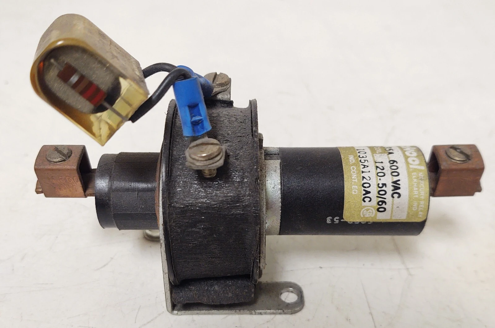🔥 DURAKOOL 1035A120AC DISPLACEMENT RELAY 600VAC NEW 120VAC COIL 35A