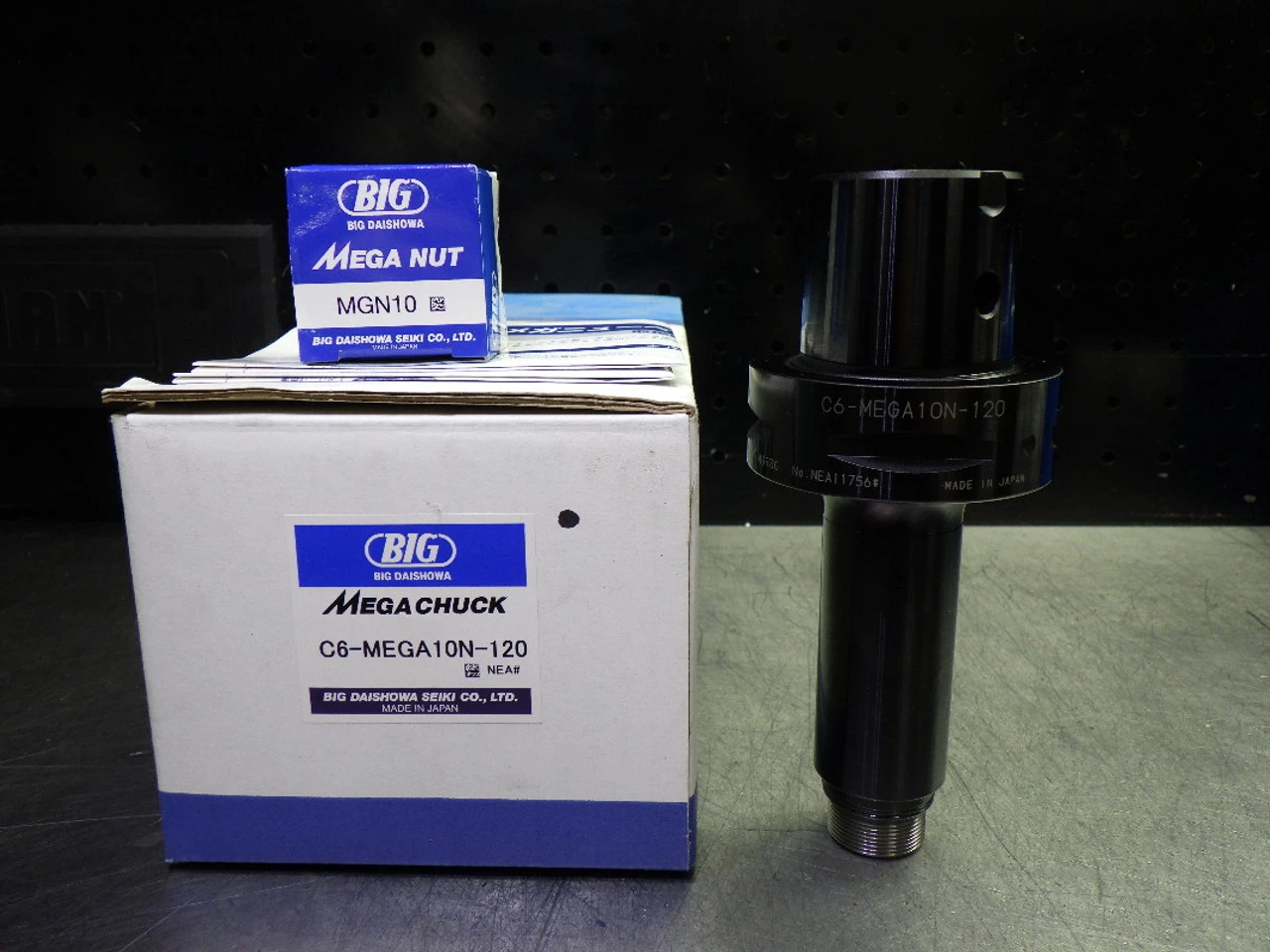 Big Daishowa Capto C6 MGN10 (MEGA10N) Collet Chuck C6-MEGA10N-120 (LOC2041A)