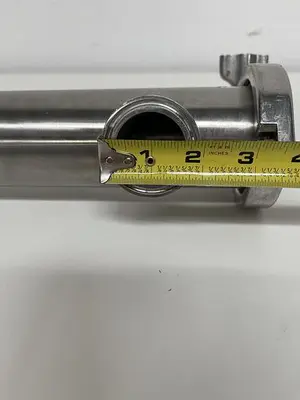 Stainless Steel  2.5" Sanitary x 20.5" Filter Housing Column