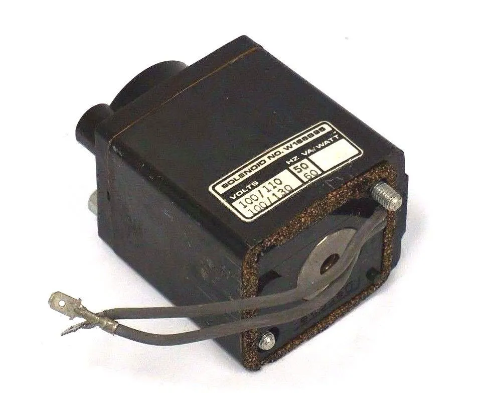 NEW ROSS CONTROLS W168B95 SOLENOID VALVE 100-130V, 50/60HZ