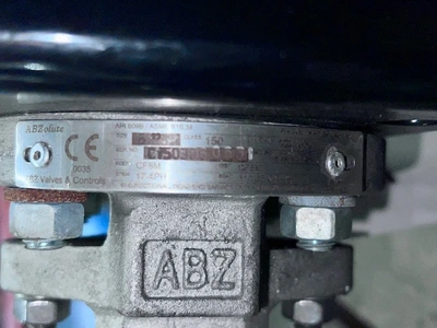 6" ABZ Valves Stainless Steel Butterfly Valve