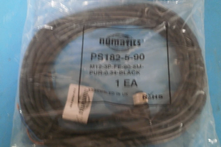New | in-Stock NUMATICS M12-3P-FE-90-5M-PUR-0.34-BLACK Miscellaneous Equipment (Electrical & Power) Arizona US | ASSET CONVERSION SPECIALISTS, INC. #307564
