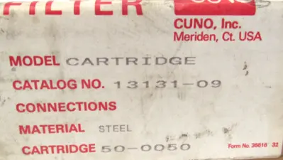 NEW CUNO 13131-09 FILTER CARTRIDGE 1313109