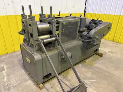 8" WIDE YODER 4-ROLL POWERED COIL FEEDER: YOBRO #24666