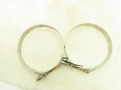 Clampco 95199-0700 Stainless Steel T-Bolt Expansion Clamp 1"W 7-1/4"ID LOT OF 2