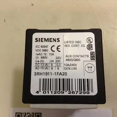 USED SIEMENS 3RH1911-1FA20
