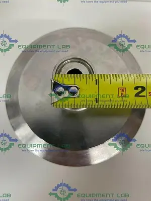 USED SOMMER & STRASSBURGER 4" SANITARY X 50" L 9.5 LITER FILTER HOUSING COLUMN 290PSI