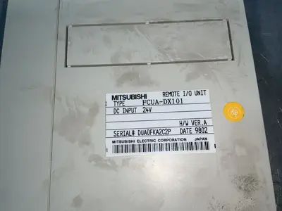 Used MITSUBISHI ELECTRIC FCUADX101 PLC Input & Output Ohio US | HGR 24 #1406066