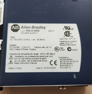 NEW Allen-Bradley 1606-XLE80E