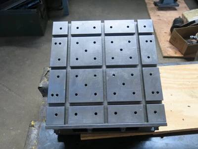 Excello 12″ x 12″ T-Slotted & Threaded Sine Plate