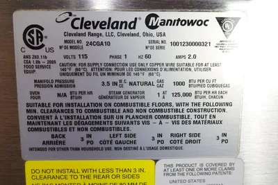 USED Cleveland 24CGA10.2