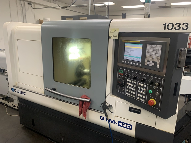 Used 2016 CUBIC GTM-42D CNC Lathes California US | PM Machines 10 #44734