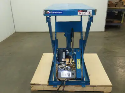 Advance Lifts AL-236 Hydraulic Scissor Lift 2000lbs 24x48" Top 480V 36"Travel