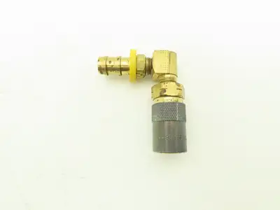 Parker Injection Molding Coolant Quick Coupler MoldMate 90° Hose Barb Lot of 5