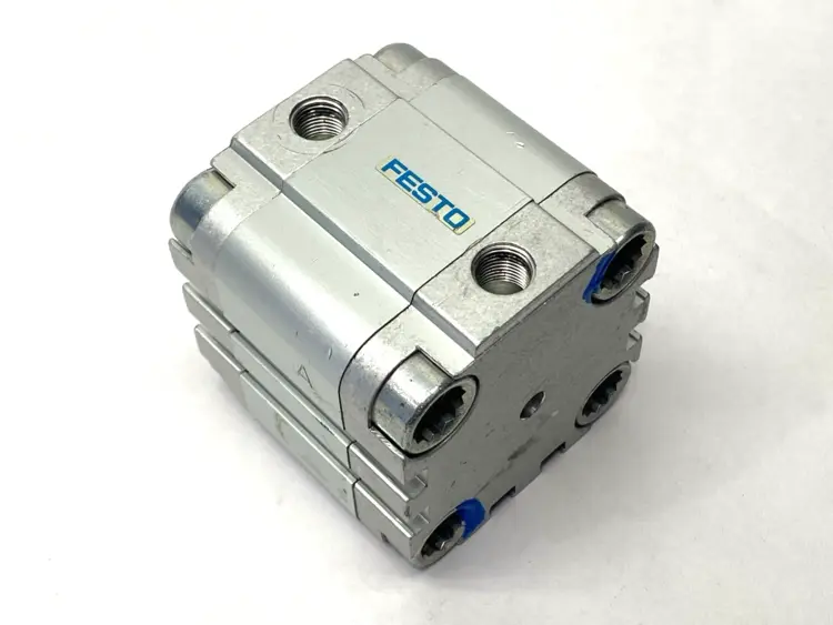 Used FESTO PNEUMATIC COMPACT CYLINDER 40MM BORE 15MM STROKE 156005 Pneumatic Cylinders | Maverick Industrial Sales #1100612