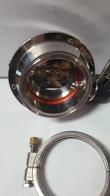 304L 4" AISI 143/11 MANUAL 2 POSITION BUTTERFLY VALVE Stainless Steel