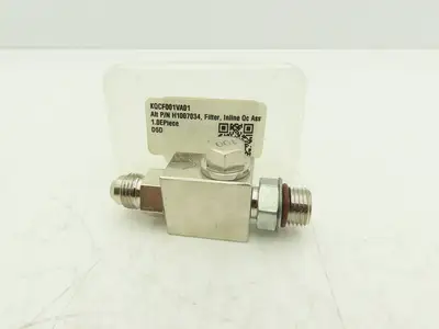 Keystone Nordson KQCF001VA01 Hot Melt Glue Inline Filter Stainless 100 Mesh