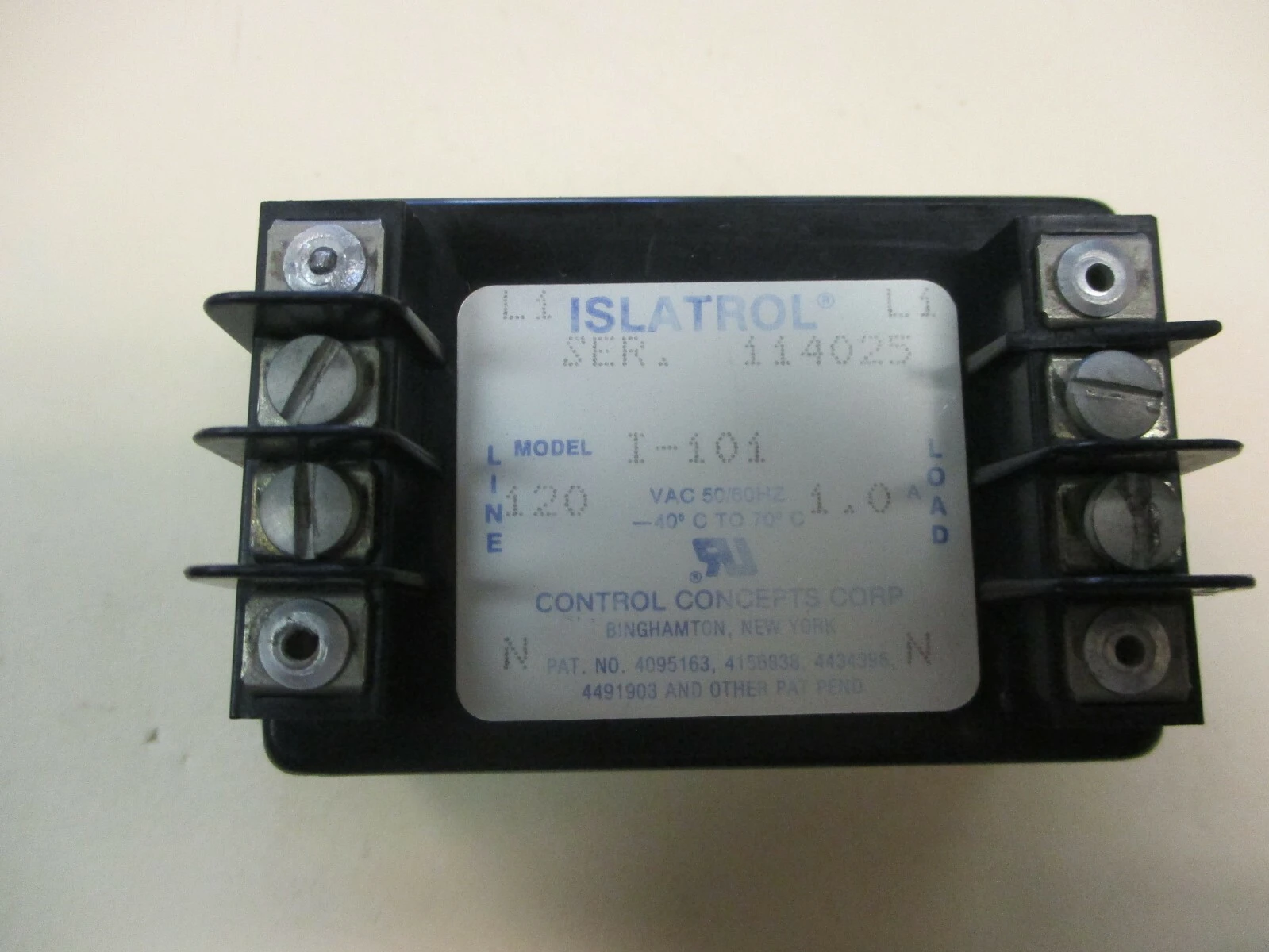 USED Islatrol I-101